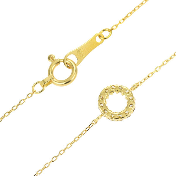 K18YG ダイヤモンド ブレスレット 0.10ct