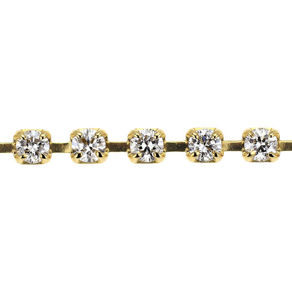 K18YG ダイヤモンド テニス ネックレス 3.00ct