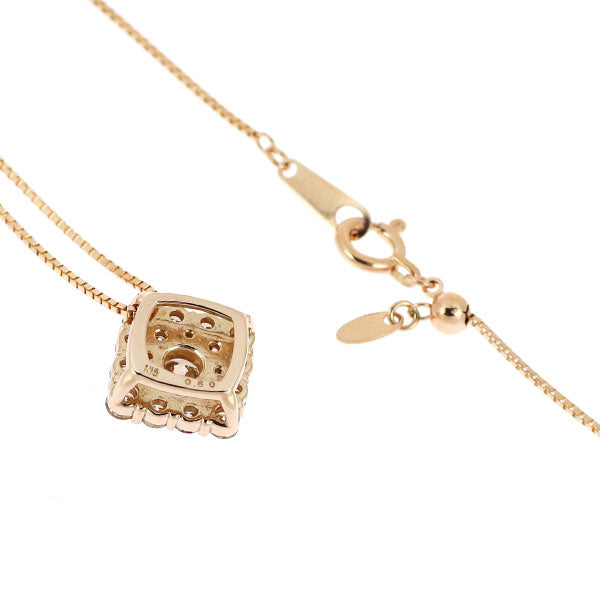 K18PG ダイヤモンド ペンダントネックレス 0.60ct
