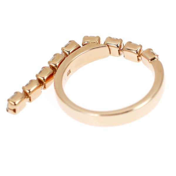 K18PG ダイヤモンド リング 1.00ct