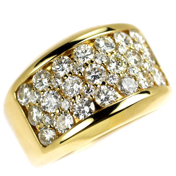 K18YG ダイヤモンド リング 2.00ct