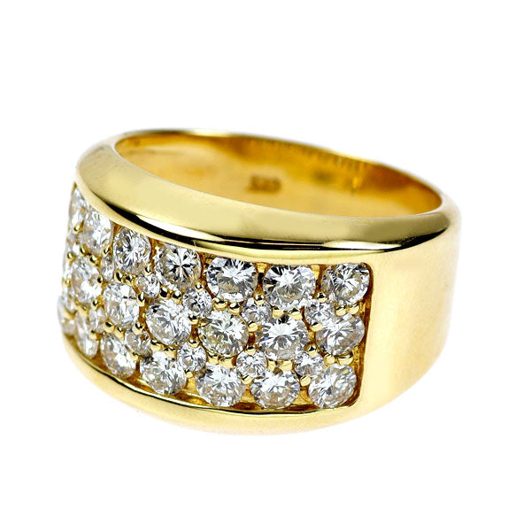 K18YG ダイヤモンド リング 2.00ct