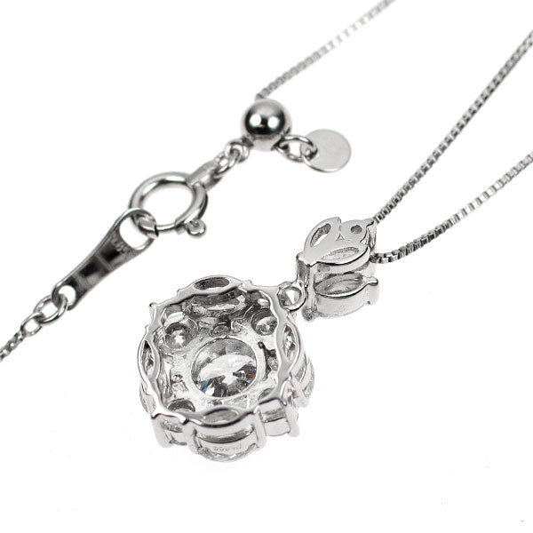 Pt900/ Pt850 ダイヤモンド  ペンダントネックレス 0.612ct D0.59ct