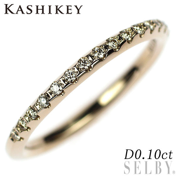カシケイ K18BG ダイヤモンド リング 0.10ct