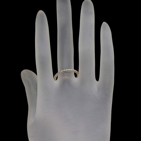 カシケイ K18BG ダイヤモンド リング 0.10ct