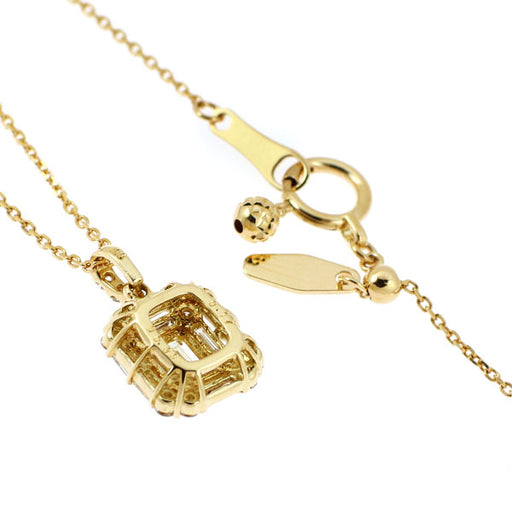 K18YG バケット ダイヤモンド ペンダントネックレス 0.17ct D0