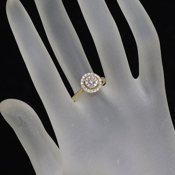 K18YG ダイヤモンド リング 0.43ct