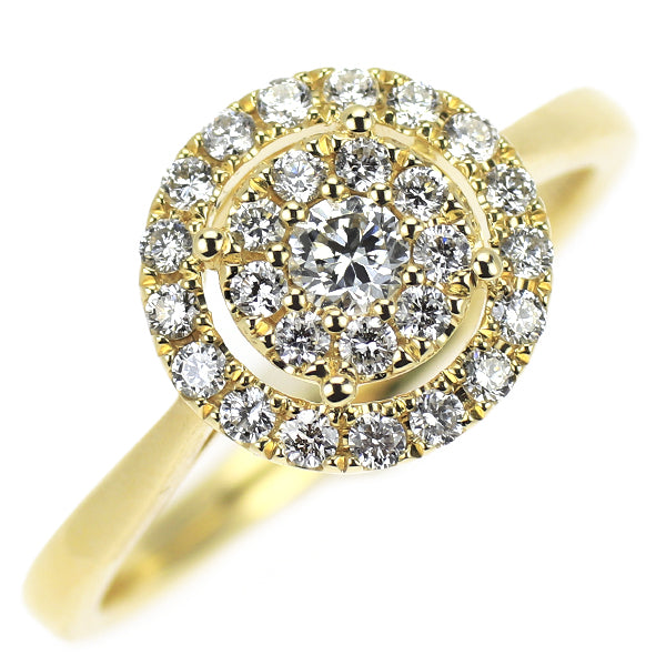 K18YG ダイヤモンド リング 0.43ct