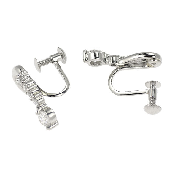 Pt900 ダイヤモンド イヤリング 0.50ct
