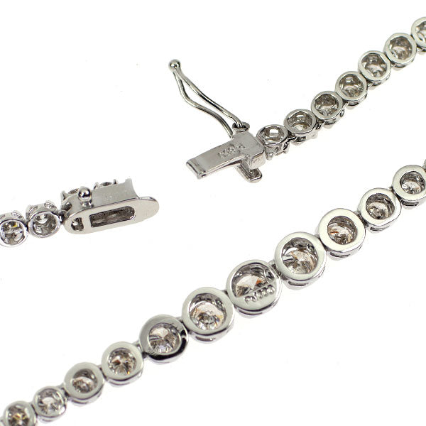 Pt1000/ Pt850 ダイヤモンド ネックレス 5.00ct テニス
