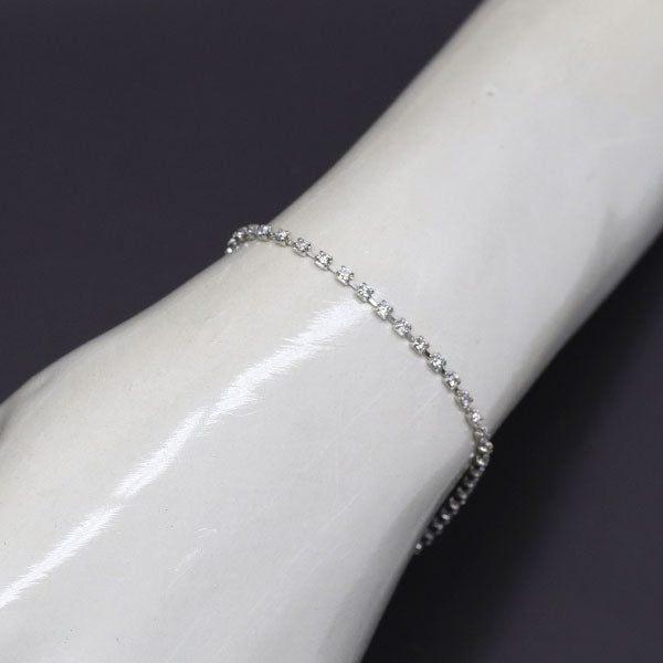 Pt850 ダイヤモンド ブレスレット 1.00ct テニス