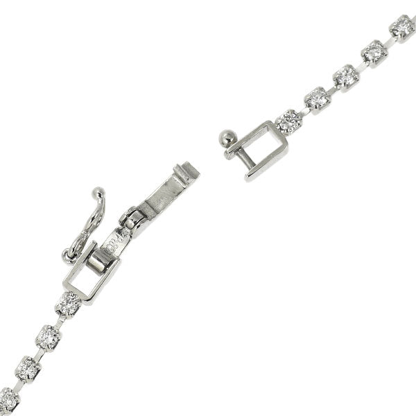 Pt850 ダイヤモンド ブレスレット 1.00ct テニス