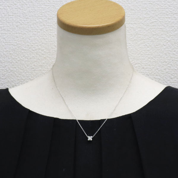 ポンテヴェキオ K18WG ダイヤモンド ペンダントネックレス 0.30ct