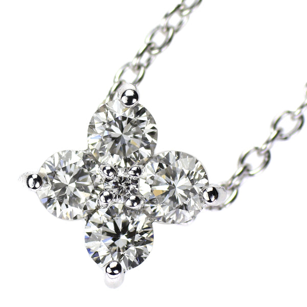 ポンテヴェキオ K18WG ダイヤモンド ペンダントネックレス 0.30ct