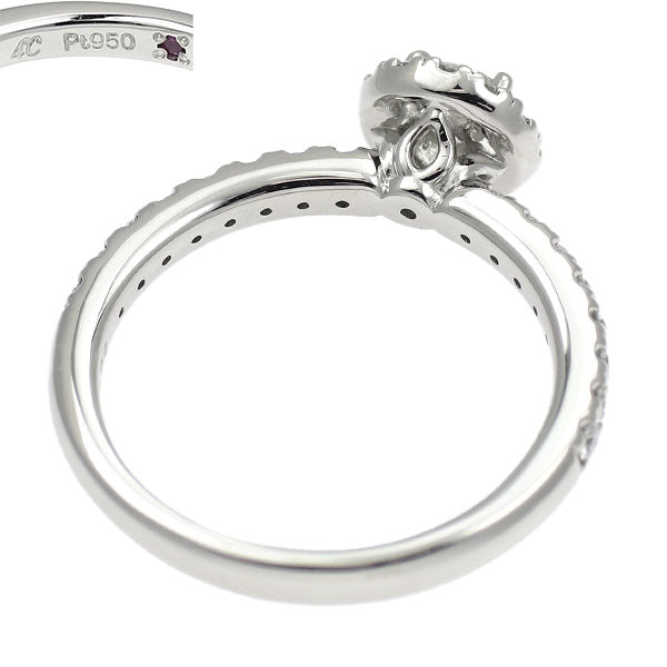4℃ Pt950 ダイヤモンド ダイヤモンド リング 0.275ct