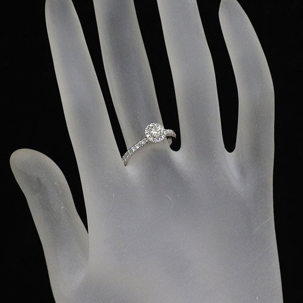 4℃ Pt950 ダイヤモンド ダイヤモンド リング 0.275ct
