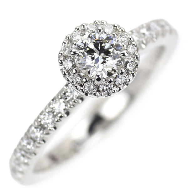 4℃ Pt950 ダイヤモンド ダイヤモンド リング 0.275ct