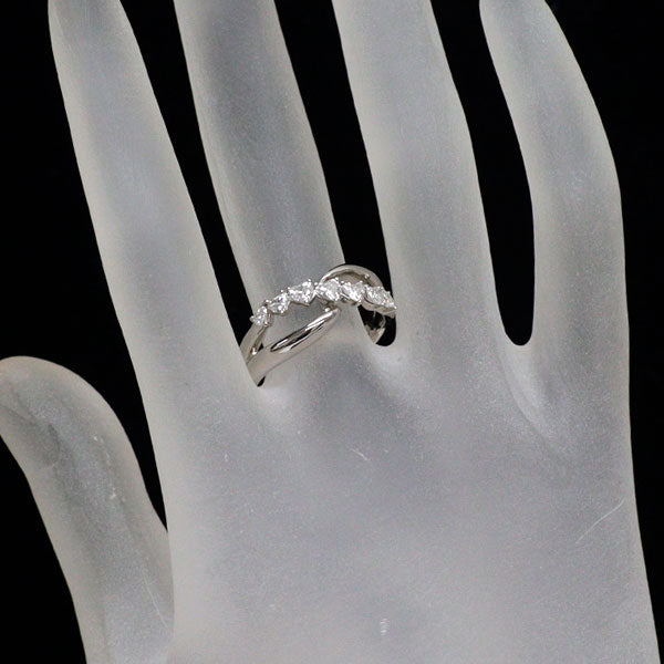 千雅（Senga ） Pt900 ハートシェイプ ダイヤモンド リング 0.54ct