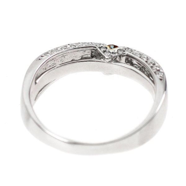 Pt900 トリート ダイヤモンド リング 0.11ct D0.20ct