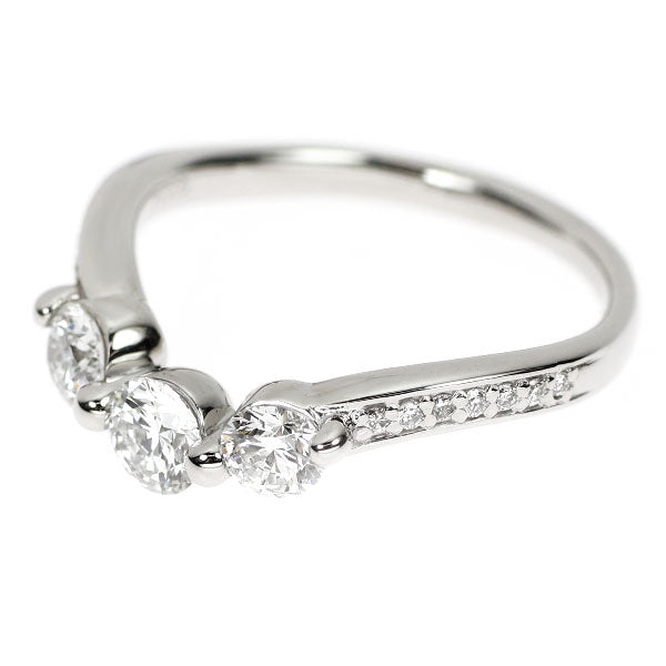 Pt900 ダイヤモンド リング 0.729ct E IF 3EX/EX D0.07ct