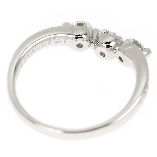Pt900 ダイヤモンド リング 0.729ct E IF 3EX/EX D0.07ct
