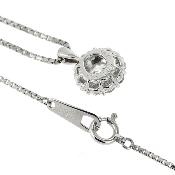 Pt900/Pt850 ダイヤモンド ペンダントネックレス 0.303ct D0.30ct