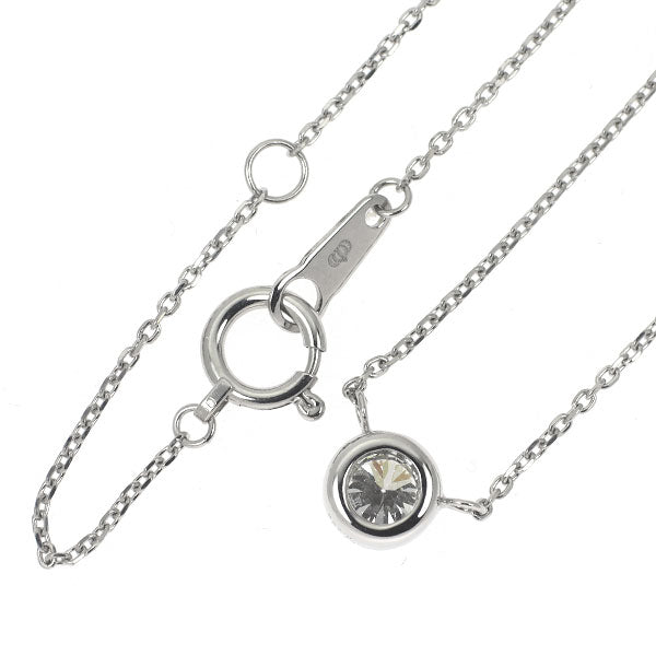 エクセルコ Pt900/ Pt850 ダイヤモンド ペンダントネックレス 0.258ct