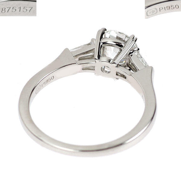 ハリーウィンストン Pt950 ダイヤモンド リング 1.02ct E VS1 3EX ラウンドカットクラシック 《セルビー銀座店》【中古】