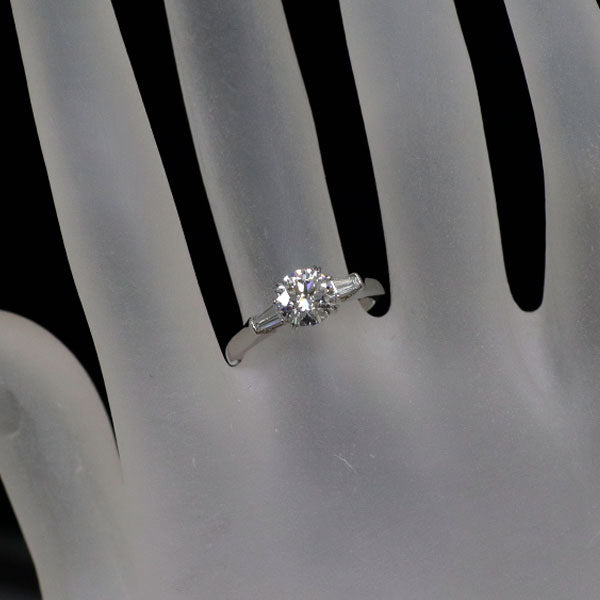 ハリーウィンストン Pt950 ダイヤモンド リング 1.02ct E VS1 3EX ラウンドカットクラシック 《セルビー銀座店》【中古】