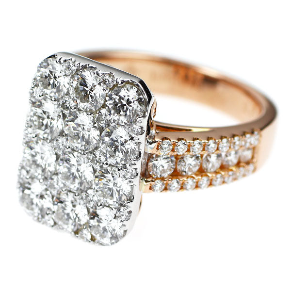 セレディア K18RG/WG H&C ダイヤモンド リング 2.90ct 《セルビー銀座店》【中古】
