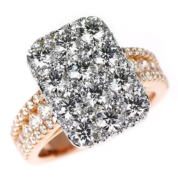 セレディア K18RG/WG H&C ダイヤモンド リング 2.90ct 《セルビー銀座店》【中古】