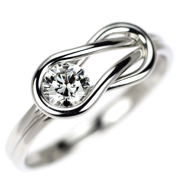 フォーエバーマーク Pt950 ダイヤモンド リング 0.33ct エンコルディア