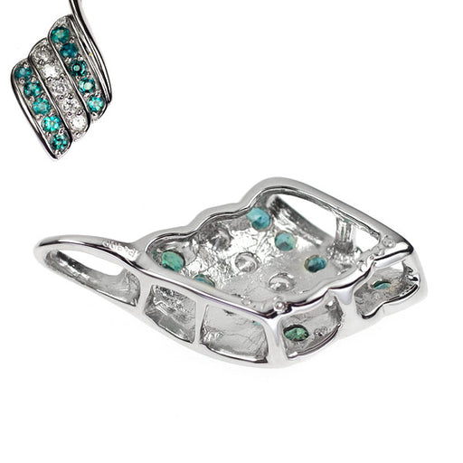 希少 Pt900 アレキサンドライト ダイヤモンド ペンダントトップ 0.36ct