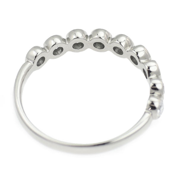Pt950 ダイヤモンド リング 0.37ct  ハーフエタニティ