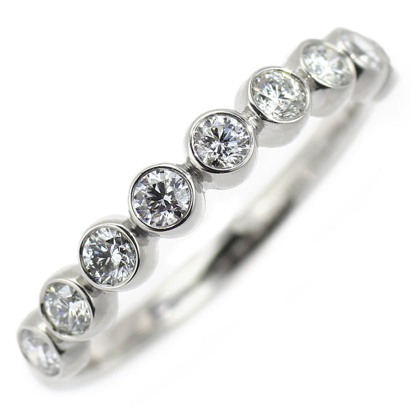Pt950 ダイヤモンド リング 0.37ct  ハーフエタニティ