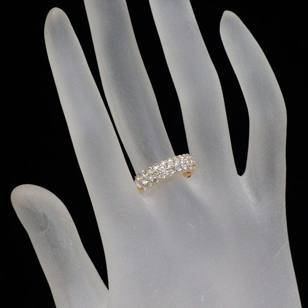 K18YG ダイヤモンド リング 1.04ct パヴェ