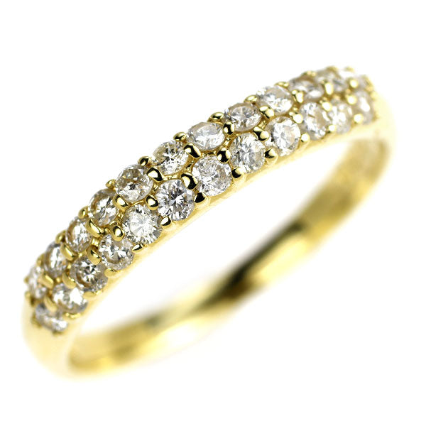 K18YG ダイヤモンド リング 0.50ct