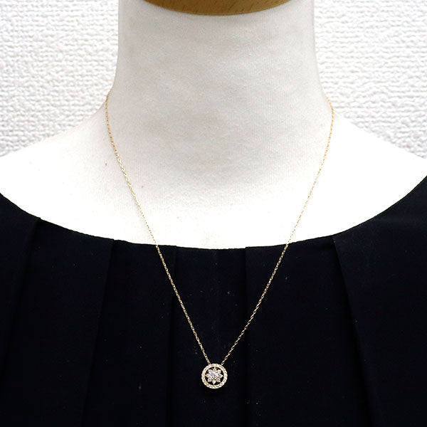 K18YG ダイヤモンド ペンダントネックレス 0.53ct