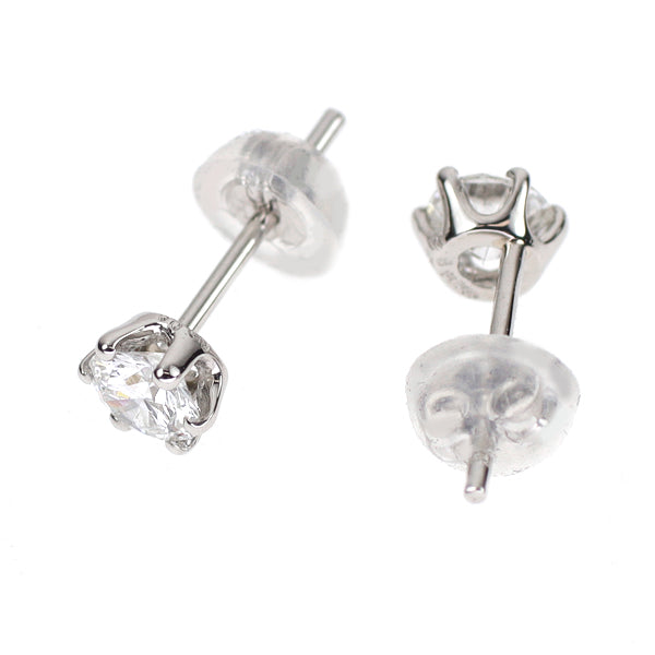 Pt900 ダイヤモンド ピアス 0.400ct