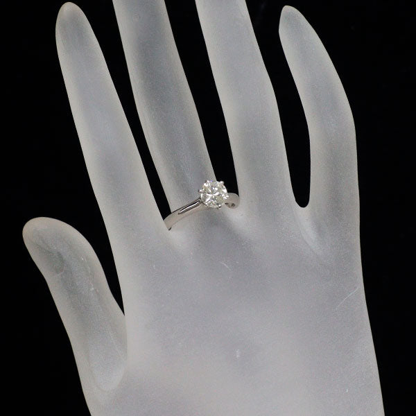 Pt850 ダイヤモンド リング 1.13ct ソリテール