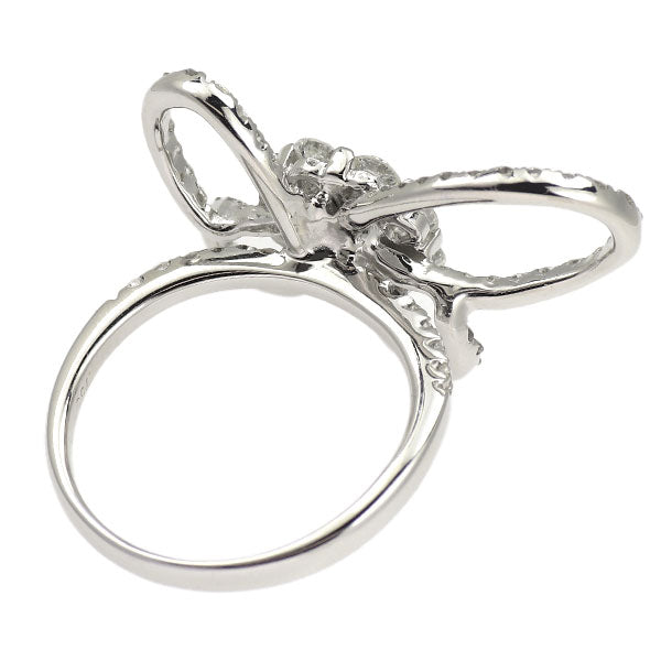 K18WG ダイヤモンド リング 1.42ct ミステリーセッティング