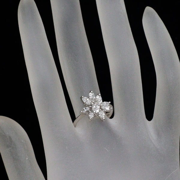 Pt900 マーキス ダイヤモンド リング 1.03ct