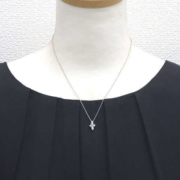 SUWA Pt950 ダイヤモンド ペンダントネックレス 0.45ct