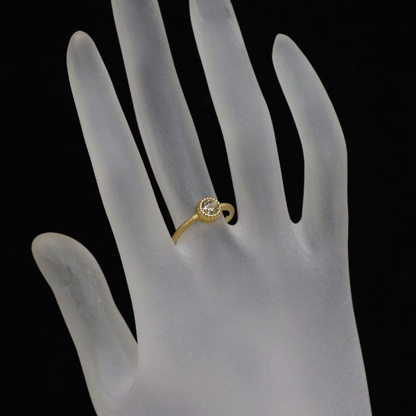 K18YG ダイヤモンド リング 0.443ct