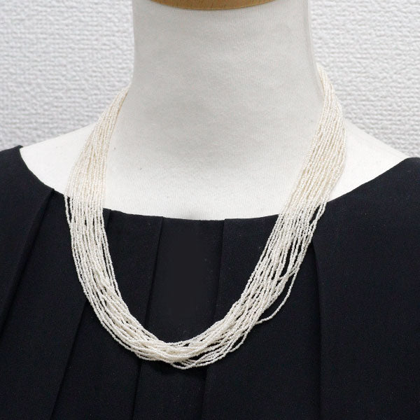 SV 淡水真珠 ネックレス 20連 50cm