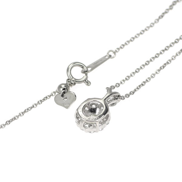 Pt900/Pt850 ダイヤモンド ペンダントネックレス 0.214ct D0.35ct