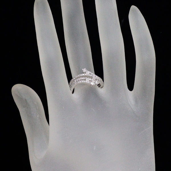 K18WG ダイヤモンド リング 0.52ct
