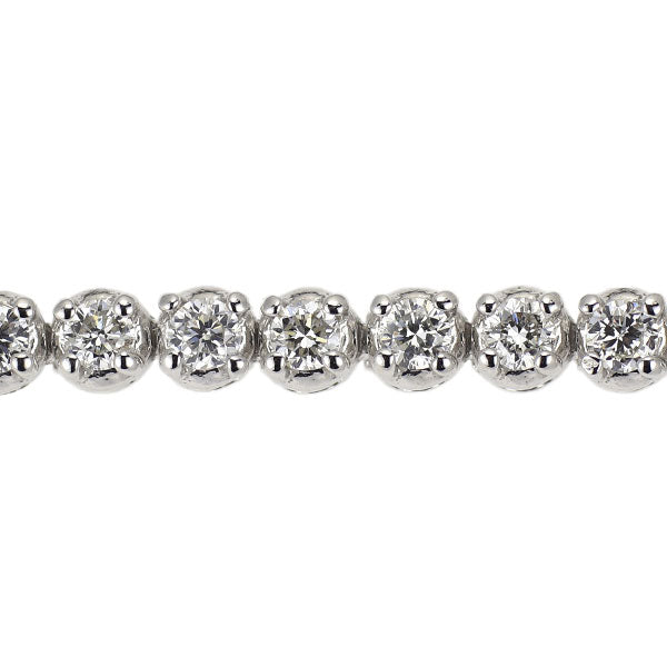 K18WG ダイヤモンド ブレスレット 1.00ct テニス