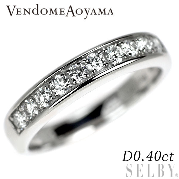 ヴァンドーム青山 Pt950 ダイヤモンド リング 0.40ct — セルビー