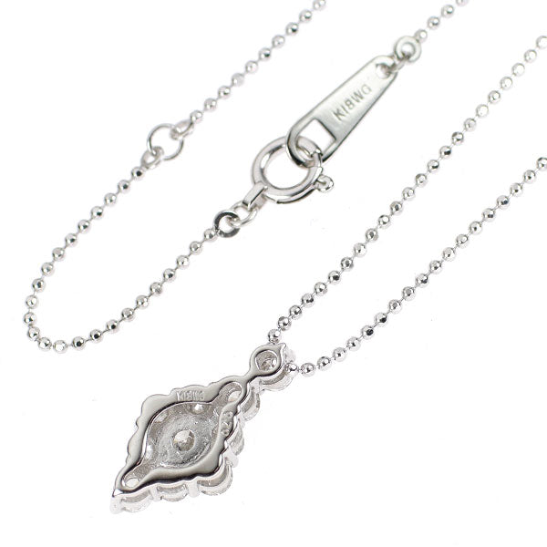 K18WG ダイヤモンド ペンダントネックレス 0.70ct